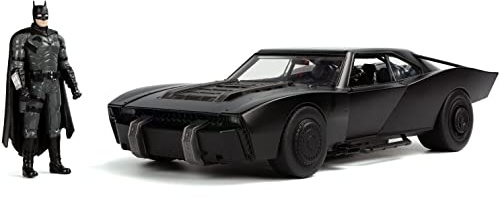 Jada Toys - JAD32504 - Batmobile Avec Batman 2022 Avec lumières - Echelle : 1/18