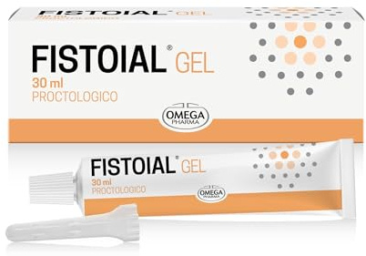 Omega Pharma - Fistoial Gel, Gel Proctologico per Disturbi come Emorroidi Interne ed Esterne, Ragadi Anali e Prurito Anale - 30 ml