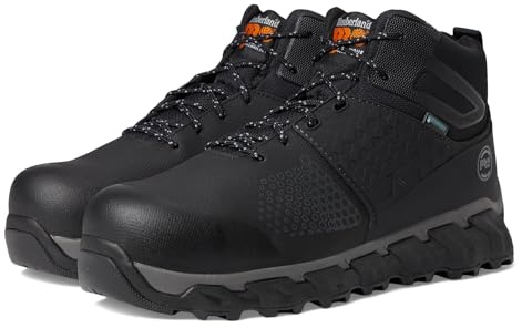 Timberland PRO Men's Ridgework Composite Safety Toe Waterproof Industrial Hiker Work Boot, Black, 7 UK