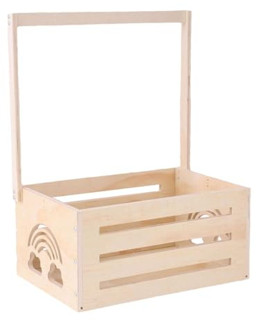 Schrank für Babypartykisten aus Holz, Aufbewahrungskistenkorb für Babyparty, Babyparty-Geschenk für Neugeborene