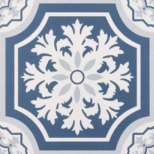 Peel and Stick Floor Tiles Self Adhesive, Vinyl Flooring for Bathroom Kitchen Living Room, Waterproof PVC Stick on Floor Tiles Easy to Use 30x30cm 10pcs