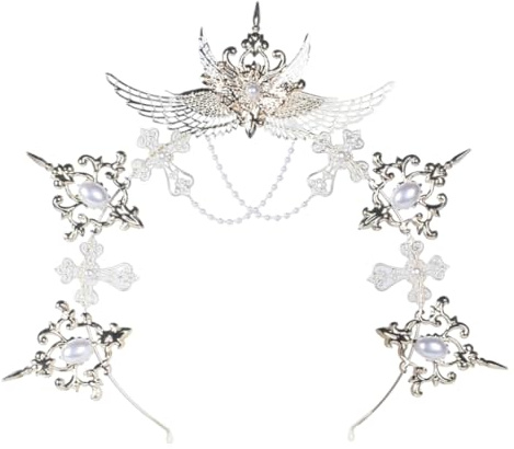 Qsvbeeqj Sonnengöttinnen Haarreif Braut Hochzeit Kopfbedeckung Elegant Zart Haarband für Damen und Mädchen