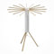 Séchoir à Linge Pliable Intérieur Extérieur Otto – Étendoir Parapluie Design Bois 16 Bras, Trépied Renforcé, Compact & Robuste Ultra Stable, Séchage Grande Capacité, Gain de Place