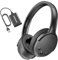 Holdsound Wireless Headphones for TV Listening, TV Headphones Wireless for Seniors with USB Transmitter, 25hrs, No Lip-Sync Delay, Plug and Play,Gifs for Elderly, Black
