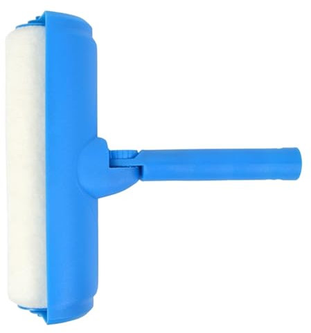 Rullo per pittura da soffitto, a prova di schizzi, applicazione liscia della vernice, pennello applicatore per vernice durevole, pennello per rivestimento facile da usare con manico esteso,