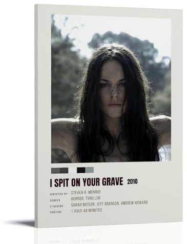 I Spit on Your Grave Poster Home Wall Decor Picture Print Poster for Bed Room 20x30inch(50x75cm) Frame-style