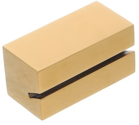 FONDOTIN Soporte Ahorro de Mesa Tarjetas para Inoxidable Acero Dorado Estable Diseño de Espacio y Decoración de Mesa y Ambientes de Negocios