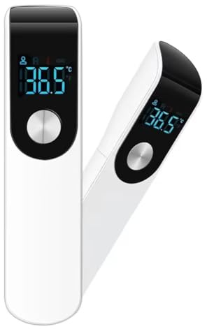 ISTOVO Thermomètre Infrarouge Sans Contact Affichage de L'Écran LCD Numérique Précision de Qualité Iatrique
