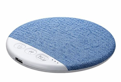 fesoklaf Altavoz de almohada Bluetooth para dormir, mini altavoz portátil debajo de la almohada con temporizador de ruido blanco, ayuda inalámbrica para dormir con graves estéreo, auriculares privados