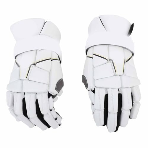 WIHFHGZ Guantes de Lacrosse para Hombre, Microfibra y Malla, Peso Ligero y Ventilados - Agarre Fuerte, Transpirables, para Hockey sobre Hielo y Deportes de Contacto