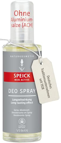 SPEICK Men Active Deo Spray 2er-Pack (2x 75ml) (bio, vegan, Naturkosmetik) Deodorant für Männer Spray x2