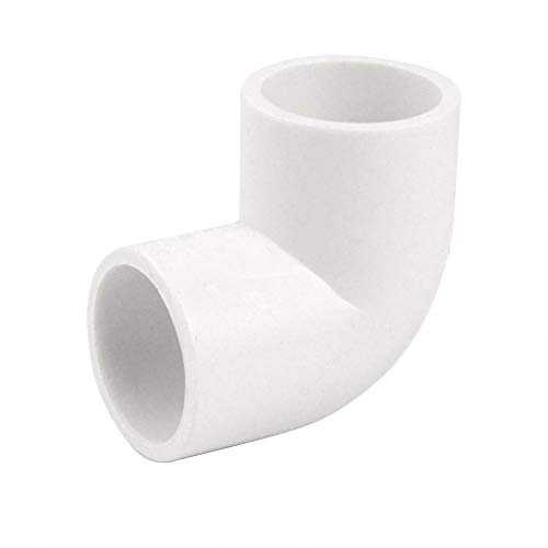 Gardeningwill Lot de 10 raccords coudés à 90 degrés de diamètre intérieur 32 mm en PVC pour serre, cadre de serre, connecteurs de meubles