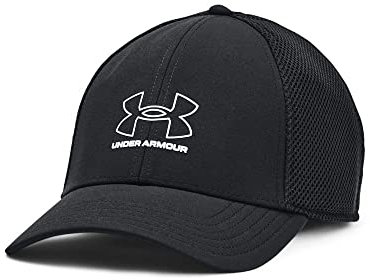 Under Armour Mens Iso-Chill Atmungsaktives Laufvisier - Schwarz - L/XL