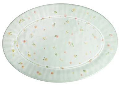 Brandani 51168 VASSOIO OVALE POLLINE MELAMINA, cm d50x35,5, Lavastoviglie si, materiale versatile, termoindurente e dalle molteplici caratteristiche, robusto, resistente agli urti.