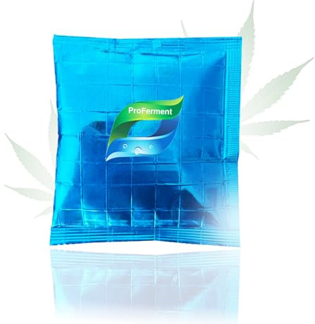 ProFerment® – Feuchtigkeitsregler für Fermentation & Trocknung | Perfekt für FermentBox®, Trockenbox, Stash Jar & Humidor | Hält Blüten & Tabak bei 65–70% Luftfeuchtigkeit | 2er Pack für 4 Wochen