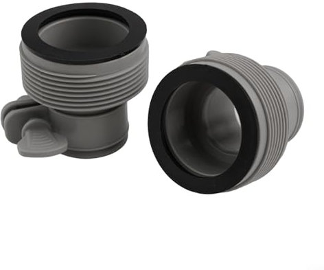 JoyousMall Adaptable Hose Connectors Pair of Two Suitable for Both Pool and Spa Needs