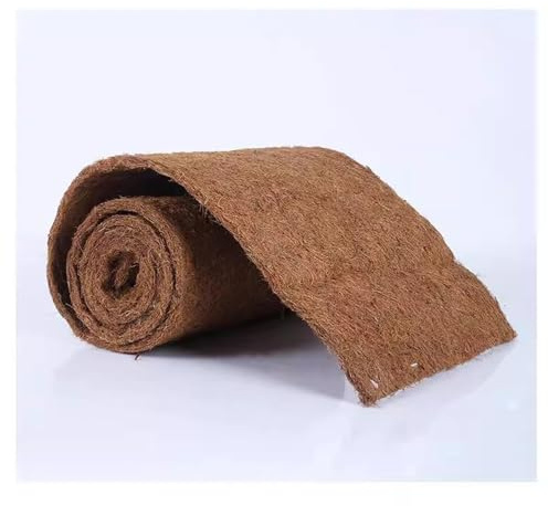 Rollo De Revestimiento Tapiz De Coco Natural 30x300cm Estera Para Jardineras, Bandejas De Cultivo, Cajas De Plantas, Forro Compostable Para Usos Múltiples En Jardín Y Terraza(12x39 inch(30x100cm))