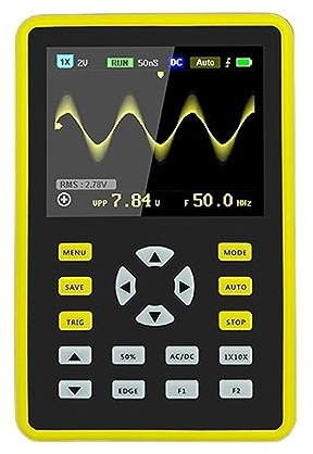 ZKLGS Oscilloscope Numérique Mini oscilloscope numérique Portable 5012H taux d'échantillonnage 500 MS/s Bande passante analogique 100 MHz