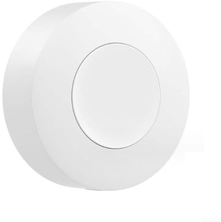 ZAMETTER Smart Wireless Switch SNZB-01P Fernbedienung, Touch-Taste für Heimautomatisierung, 3 V, CR2450, batteriebetrieben, Einzel-, Doppel-, langes Drücken
