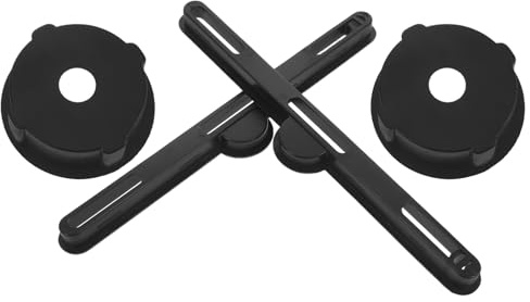 Yardenfun 2 Set Portabicchieri Da Tavolo Pieghevole Con Fessura Portabicchieri In Plastica Pieghevole Con Fessure Di Ricambio Per