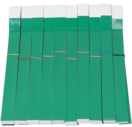 Hamwesh Braccialetti Usa e Getta Impermeabili, Braccialetti di Carta Regolabili per Eventi, Convegni e Parchi Giochi per Bambini, 1000 Pezzi con Resistenza Allo Strappo e Facile Identificazione