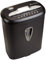 Amazon Basics 7-8 Sheet Cross Cut Paper and Credit Card Shredder with 15.5L Bin for Business & Home Office Use with Reverse Function, Black