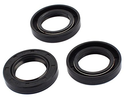 sourcingmap® Gummi Maschine Oil Seal Dichtring Dichtung Waschmaschine 40mm x 25mm x 7mm 3St schwarz de