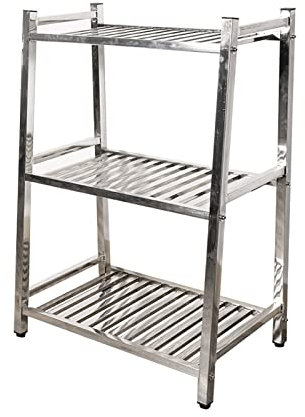 WYFZT Blumentreppe Pflanzentreppe für Innen Außen Garten Edelstahl-Pflanzenständer Blumentopf-Display-Regal-Rack für Innen-Innen-Innen-Terrassen-Rasengarten-Balkon Organizer Pflanzerhalter