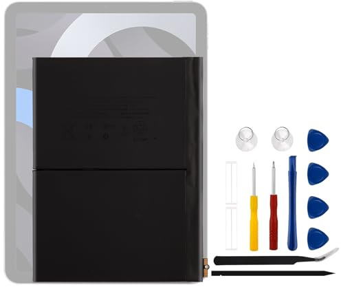 Vvsialeek Nuevo Batería de repuesto para tablet A2288 compatible con iPad Air 4 10,9 A2316 A2324 A2325 A2072 4ª generación Gen 4 2020 64 GB 256 GB iPad13,1 iPad13,2 EMC 3570 3571 con kit de