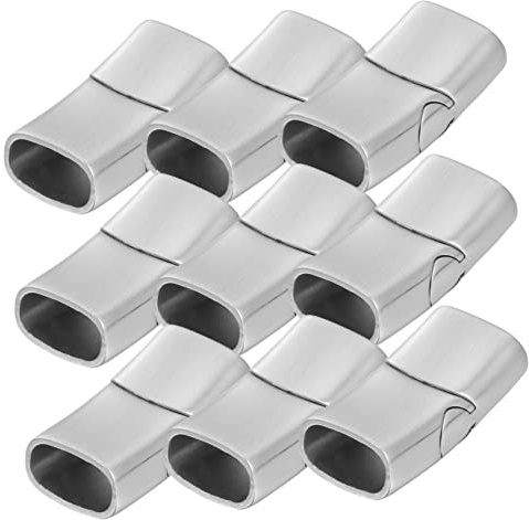 Hohopeti 10st Magnetiska Smyckeslås Justerbara Magnetlås För Armband Och Halsband Lättanvända Och Dekorativa Perfekta För Smyckestillverkning