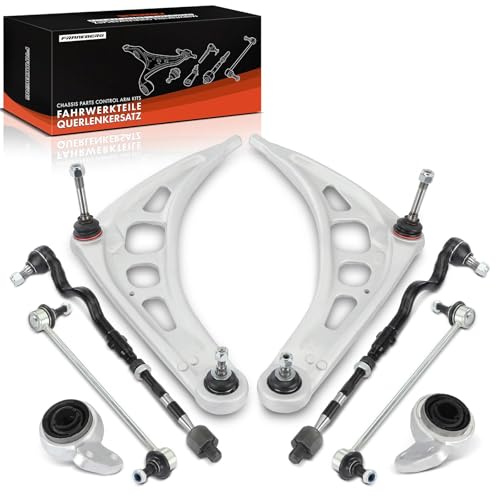Frankberg 10-Teilig Querlenkersatz Vorderachse Replace# 31121094466 | Kompatibel mit 3er E46 316-330 1998-2005 3er Touring E46 316-330 1999-2005 Z4 Coupe E86 3.0 Si 2006-2008