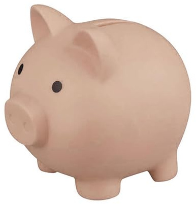 Hucha para Niños - Huchas con Forma de Cerdo - Cuenta de Bancos de Dinero, Organizador de Almacenamiento de Banco de ahorros, Caja de Ahorro de Dinero para decoración de habitación de niños y niñas