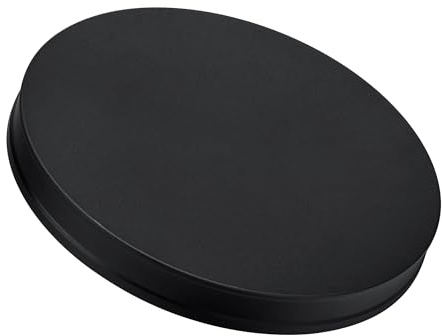 Normcore 58.5 mm Replacement Tamper Base, Titanium PVD Coating Flat Base