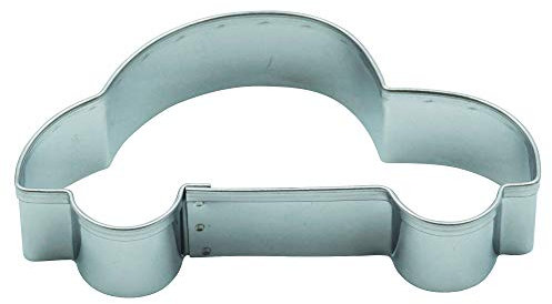 BekkiB - Cortador de galletas Beetle - 7 x 3,5 cm aprox. - Molde de acero inoxidable apto para lavavajillas - Para hornear galletas - 7689