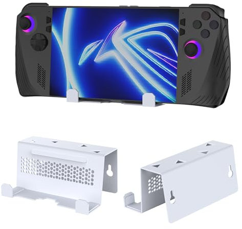 Wall Mount Holder Bracket for ROG Ally X/PS Portal/Steam Deck Console Wall Stand Hanging Bracket Game Console Holder Wall Mount Bracket