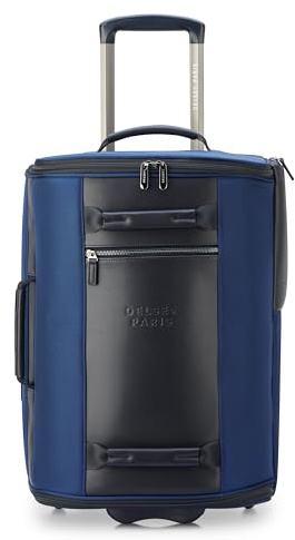DELSEY Paris Wagram Kleidersack mit Zwei Rädern, Marineblau, Handgepäck, 53,3 cm, Marineblau, Carry On 21 Inch, Wagram Kleidersack mit Zwei Rädern