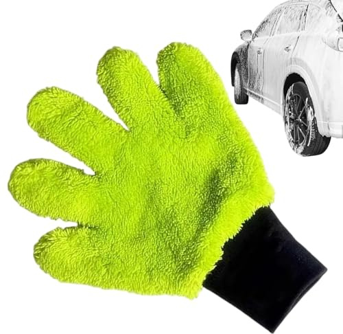 Kustimantu s de Lavado de Coches de Limpieza de Coches, No hay Mitones de Lavado a Raspar para Detalle de Limpieza | Suministros de Lavado Ergonómico, Accesorios de Esmalte Automotriz