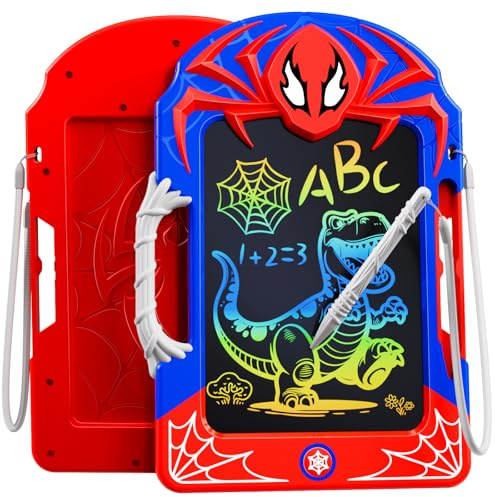 Kidluna Pizarra Magica Infantil Lápiz Web & Empuñadura, Spider Juguete Regalos de Cumpleaños de Navidad para Niños de 3-12 Años, Juegos Educativos Regalos Niño 3 4 5 6 7 8 9 10 Años para Niños
