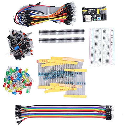 Kit de composant électronique Résistance du condensateur de planche à pain pour le bricolage électronique