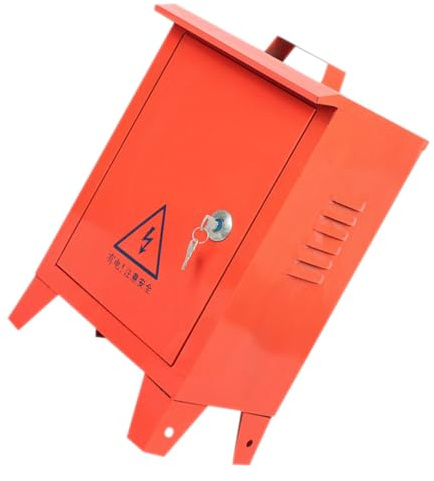 Outdoor Portable Distribution Box Iron Weatherproof Compact Design
