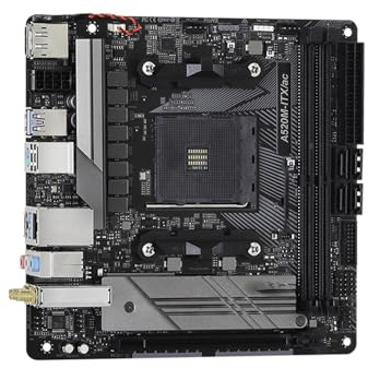 Compatibilità Fit For ASROCK A520M ITX/ac Mini-ITX A520 DDR4 4733+(OC) MHz USB3.2 Max-64G Presa a doppio canale AM4 Scheda madre