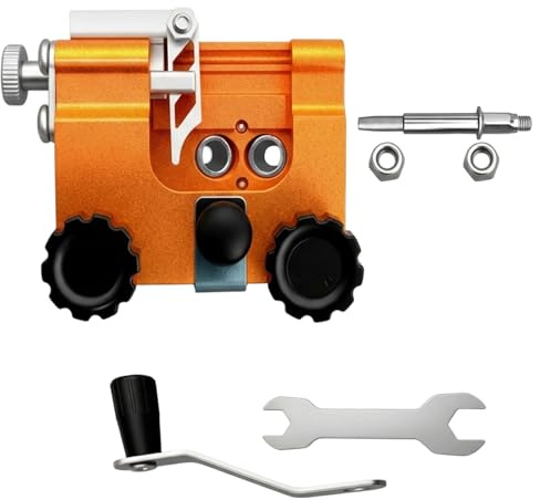 Chainsaw Sharpener, Chain Saw Sharpener Tool, Chainsaw Chain Sharpener, Compact Hand - Operated, for Homeowners and DIY Enthusiasts