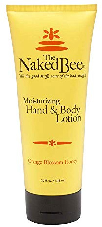 The Naked Bee Orange and Blossom Honey Moisturizing Hand and Body Lotion, 6.7 Ounce