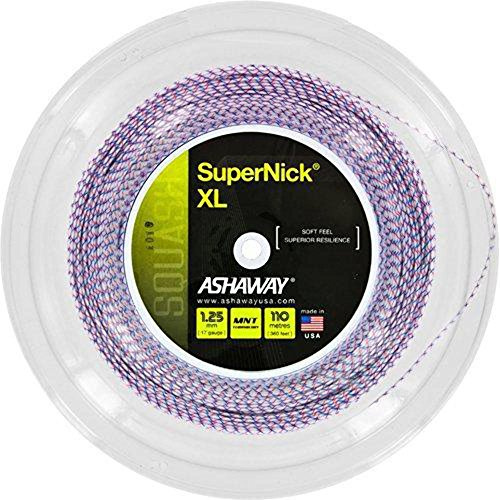 ASHAWAY Supernick XL Squash String - Bobina da 110 m