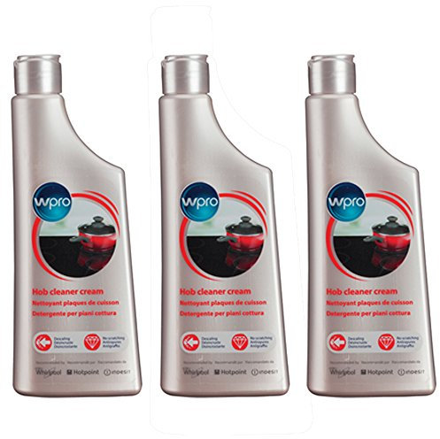 Wpro Degreaser Cleaner Cream for Zanussi Induction, Glass Ceramic & Glass Hob (250ml, Pack of 3)