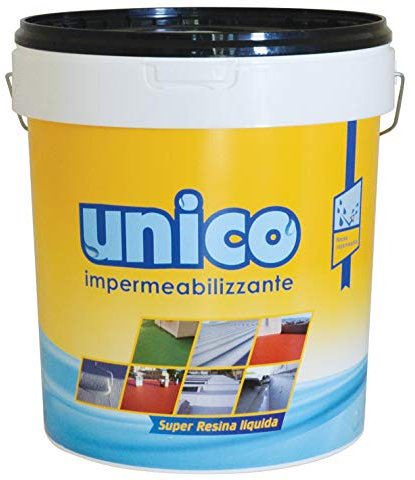 ICOBIT Unico - Super resina liquida impermeabilizzante, Nero, 10 kg