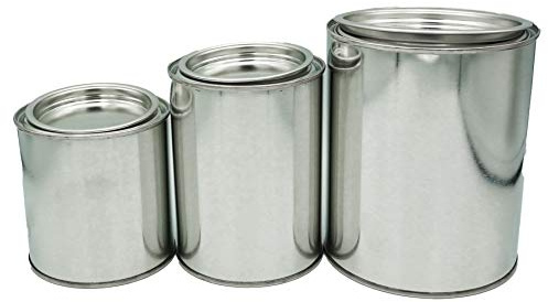 Pirlo Blechdose rund | Eindrückdeckel | Weißblech | Blechdose mit Deckel (375ml)