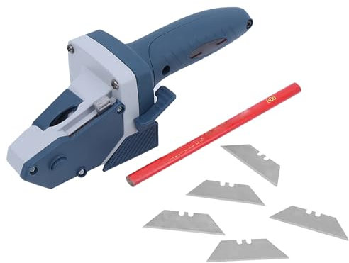 Multifunktionales Gipskarton-Schneidewerkzeug, Linie - Kreis - Positionsmarkierung Trockenbau-Plattenschneider mit 5m Maßband, für Gipskartonplatten, Hartschaumplatten, Karton