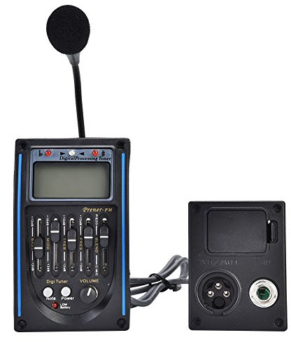 Preamplificatore Chitarra Sintonizzatore Digitale Equalizzatore 5 Bande Pickup per Chitarra Equalizzatore Pickup per Chitarra