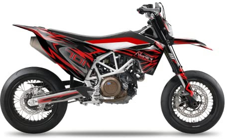ARider Dekor (Aufkleber) für Husqvarna 701 2016-2022 (Rot)